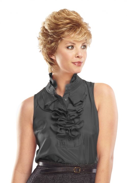 Peluca ondulada corta osolite sheena